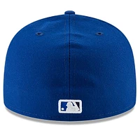 Casquette ajustée 59FIFTY du Temple de la renommée baseball national des Blue Jays Toronto New Era pour hommes