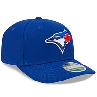 Casquette ajustable New Era Royal Toronto Blue Jays Player Replica 9SEVENTY pour homme