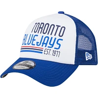 Casquette ajustable 9FORTY Stacked 9FORTY des Blue Jays de Toronto New Era pour hommes