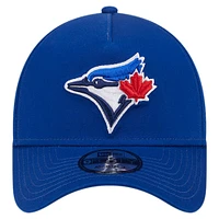Casquette ajustable 9FORTY couleur équipe A-Frame Royal Toronto Blue Jays New Era pour hommes