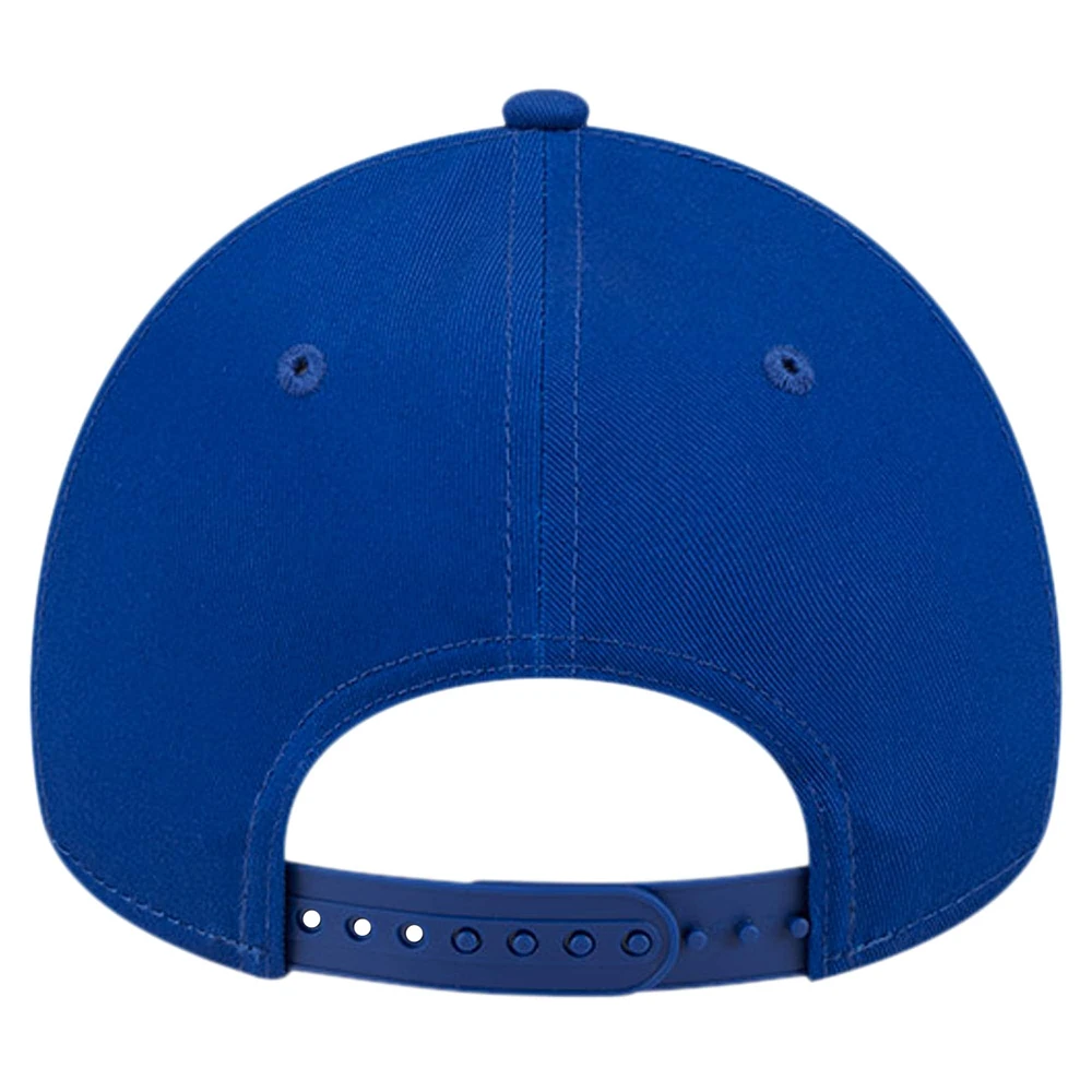 Casquette ajustable 9FORTY couleur équipe A-Frame Royal Toronto Blue Jays New Era pour hommes
