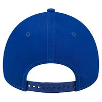 Casquette ajustable 9FORTY couleur équipe A-Frame Royal Toronto Blue Jays New Era pour hommes