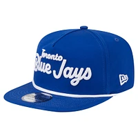 Men's New Era Royal Toronto Blue Jays Team Text Golfer Snapback Hat