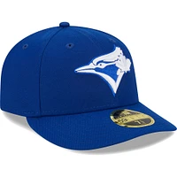 Men's New Era  Royal Toronto Blue Jays White Logo Low Profile 59FIFTY Fitted Hat