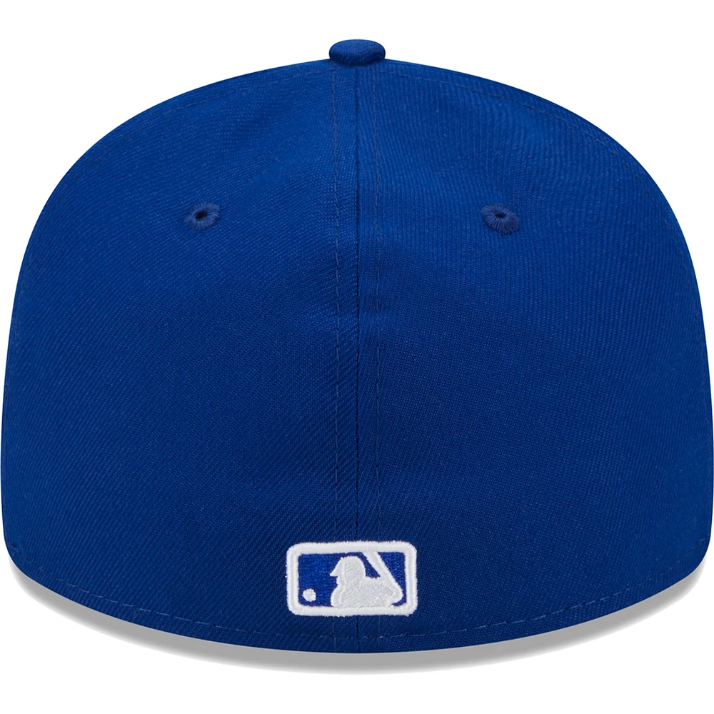 Men's New Era  Royal Toronto Blue Jays White Logo Low Profile 59FIFTY Fitted Hat