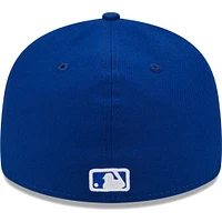 Men's New Era  Royal Toronto Blue Jays White Logo Low Profile 59FIFTY Fitted Hat