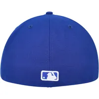 Casquette ajustée 59FIFTY blanche avec logo des Blue Jays de Toronto New Era pour homme