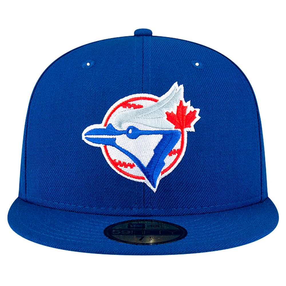 Casquette ajustée 59FIFTY Royal Toronto Blue Jays x Lost and Found New Era pour hommes