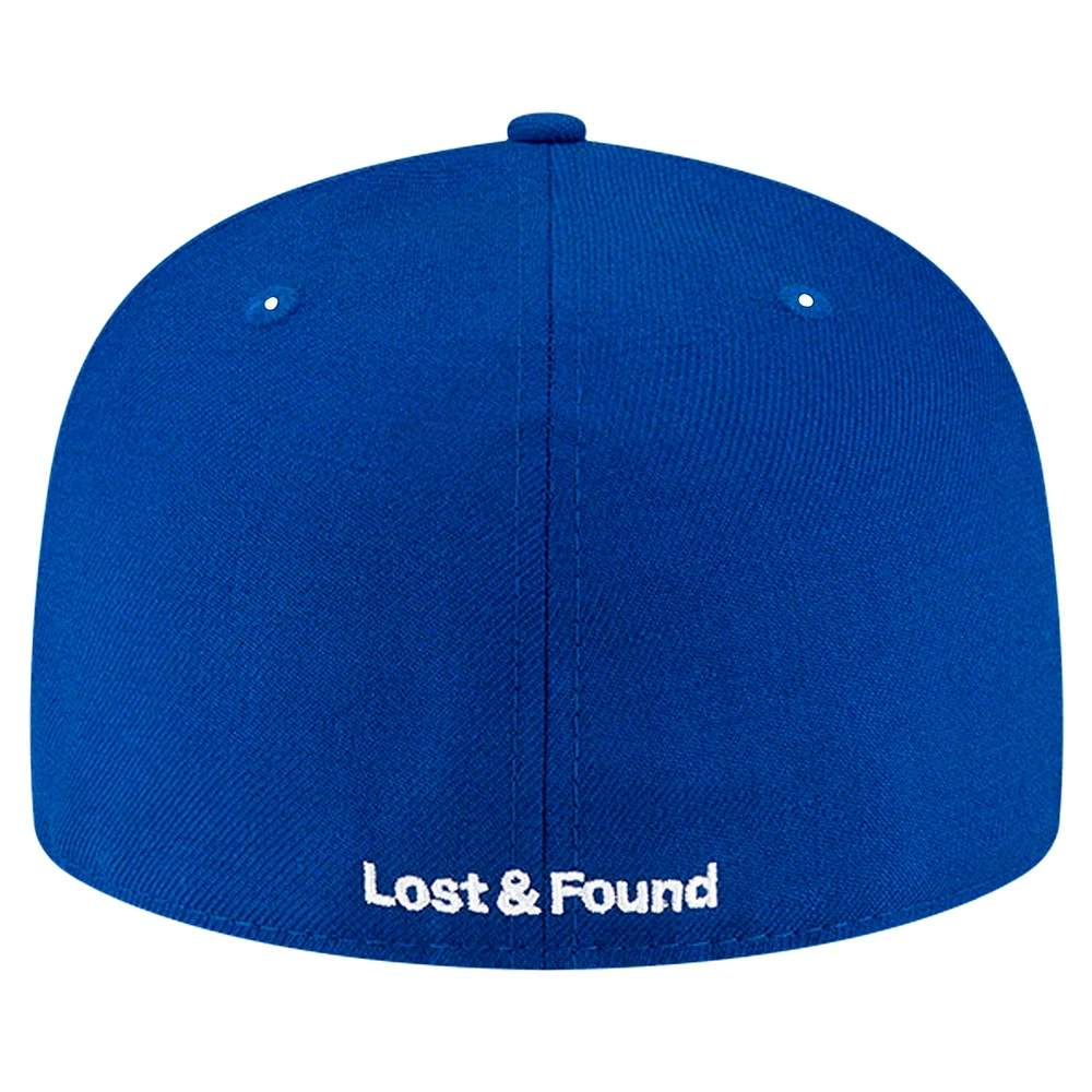 Casquette ajustée 59FIFTY Royal Toronto Blue Jays x Lost and Found New Era pour hommes