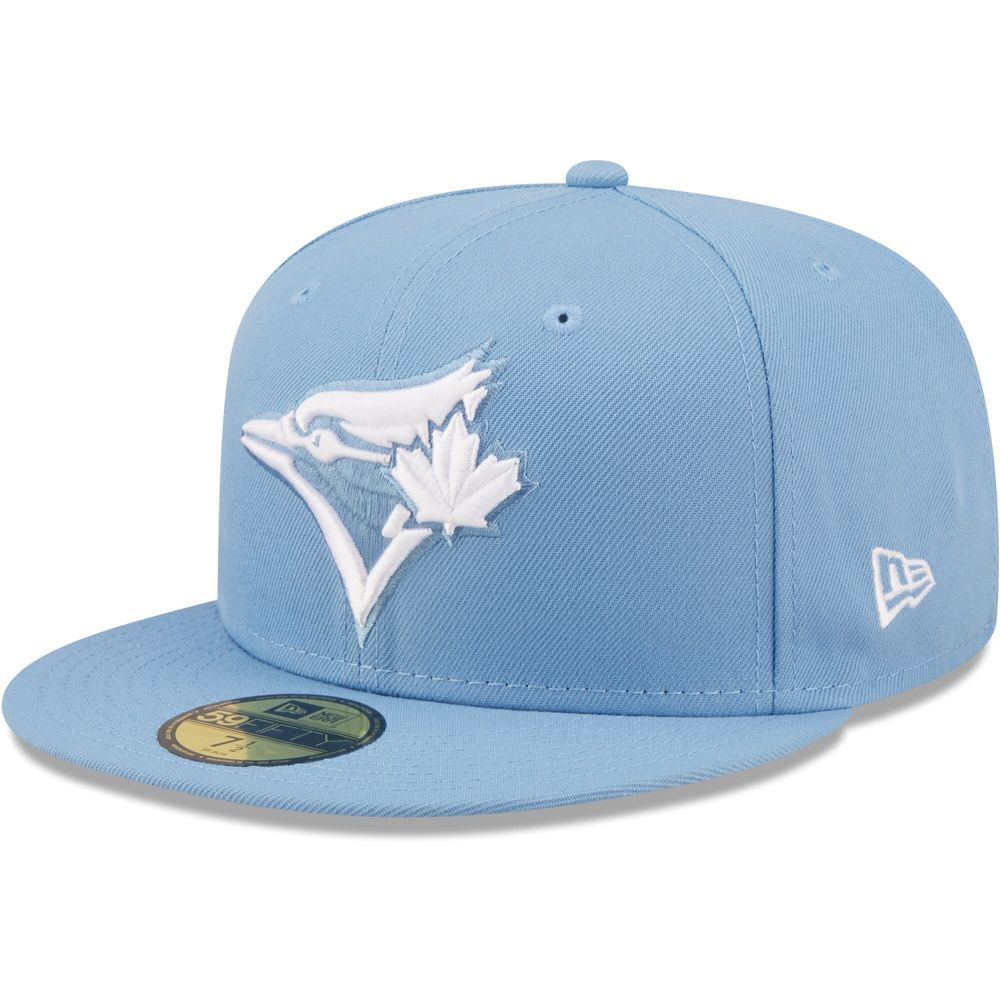 Men's New Era Navy Toronto Blue Jays White Logo 59FIFTY Fitted Hat