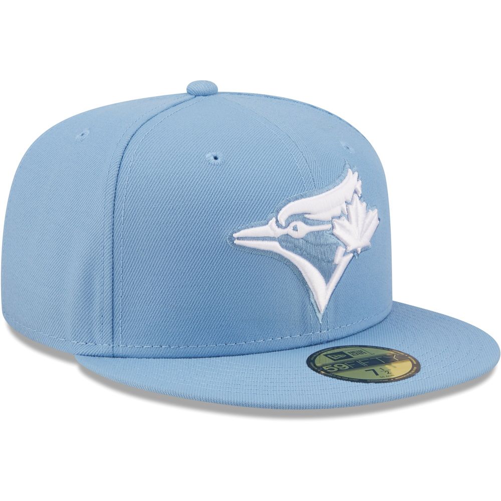 Men's New Era Navy Toronto Blue Jays White Logo 59FIFTY Fitted Hat