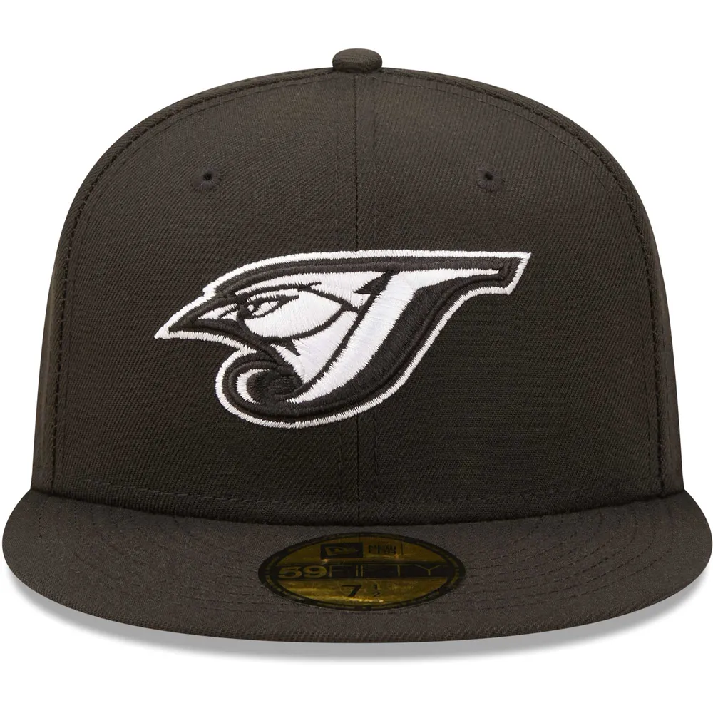 New Era Men's New Era Toronto Blue Jays Black on Dub 59FIFTY Fitted Hat