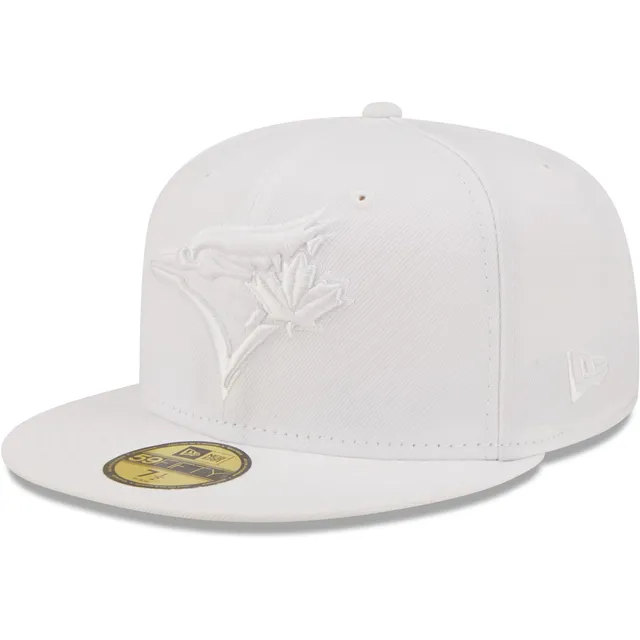 Lids Toronto Blue Jays New Era White on 59FIFTY Fitted Hat