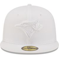 Men's New Era Toronto Blue Jays White on 59FIFTY Fitted Hat