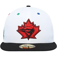 NWE BLUJAY WHITE MLB PRIMARY EYES 59FIFTY HATMENHIC