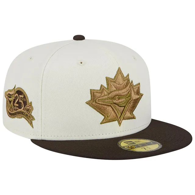 Lids Toronto Blue Jays New Era 25th Team Anniversary 59FIFTY Fitted Hat -  White/Brown