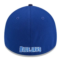 Men's New Era White/Navy Toronto Blue Jays 2025 MLB Clubhouse 39THIRTY Flex Hat