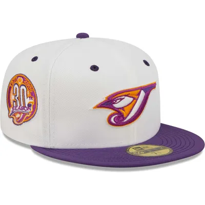 Casquette ajustée 59FIFTY Grape Lolli des Toronto Blue Jays New Era pour homme, blanc/violet