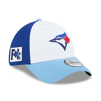 Men's New Era White Toronto Blue Jays 2025 Spring Training 39THIRTY Flex Hat
