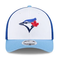 Casquette ajustable 9FORTY Toronto Blue Jays 2025 Spring Training pour homme New Era blanche