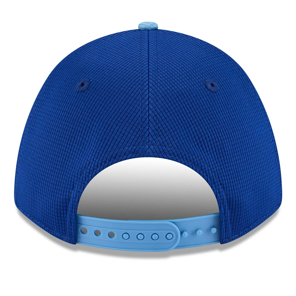 Casquette ajustable 9FORTY Toronto Blue Jays 2025 Spring Training pour homme New Era blanche