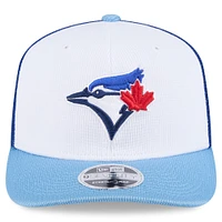Men's New Era White Toronto Blue Jays 2025 Spring Training 9SEVENTY Stretch-Snap Hat