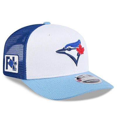 Men's New Era White Toronto Blue Jays 2025 Spring Training 9SEVENTY Stretch-Snap Hat