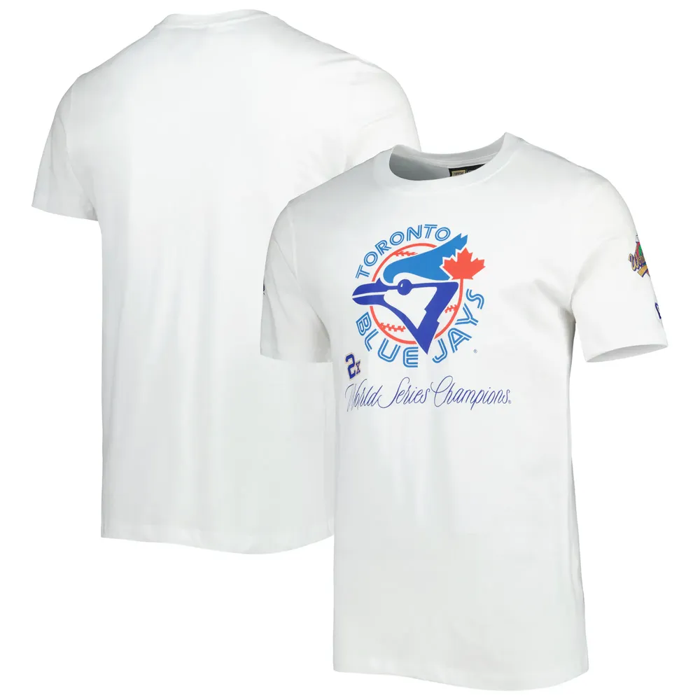 Men's Fanatics Branded Red Toronto Blue Jays Logo Long Sleeve T-Shirt