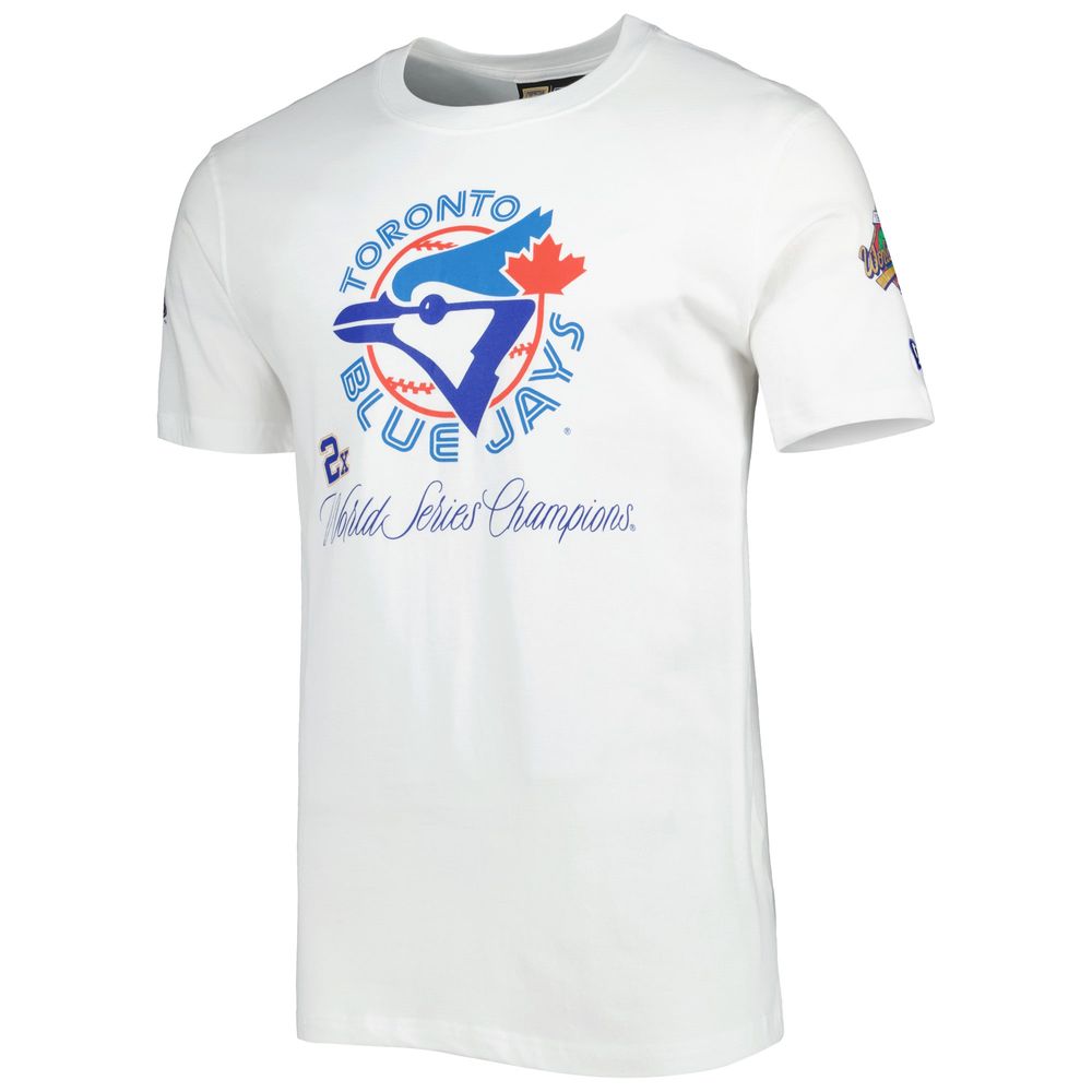 New Era Men's New Era White Toronto Blue Jays Historical Championship T- Shirt