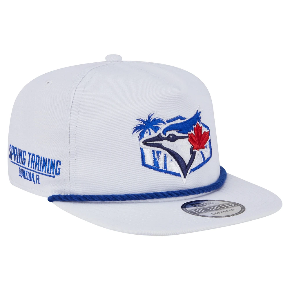 Casquette de golf à visière rabattable Palm Golfer des Blue Jays de Toronto New Era pour homme