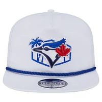 Casquette de golf à visière rabattable Palm Golfer des Blue Jays de Toronto New Era pour homme