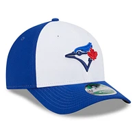 Men's New Era  White Toronto Blue Jays Player Replica 9FORTY Adjustable Hat