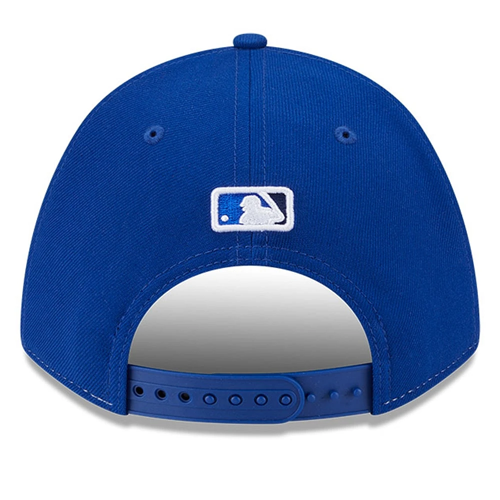 Men's New Era  White Toronto Blue Jays Player Replica 9FORTY Adjustable Hat