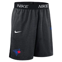 Men's Nike  Black Toronto Blue Jays Authentic Collection City Connect Performance Knit Shorts