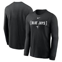 Men's Nike Black Toronto Blue Jays Local Nickname Long Sleeve T-Shirt