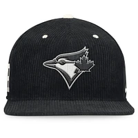 Casquette Nike Toronto Blue Jays Pro Performance en velours côtelé noir pour homme