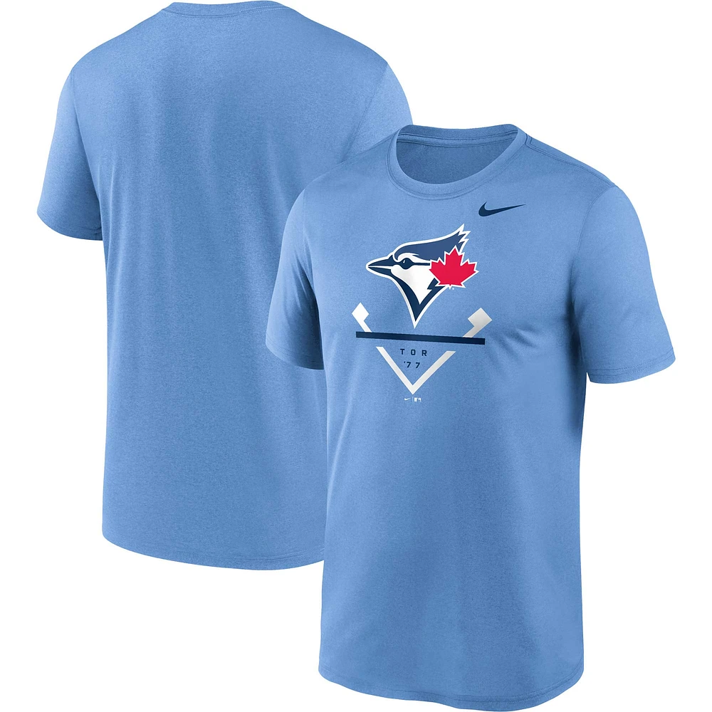 T-shirt Performance Big & Tall Icon Legend des Blue Jays de Toronto Nike pour homme, bleu