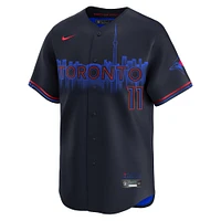 Men's Nike Bo Bichette Navy Toronto Blue Jays City Connect Limited Jersey