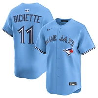Men's Nike Bo Bichette Powder Blue Toronto Jays Alternate Limited Jersey
