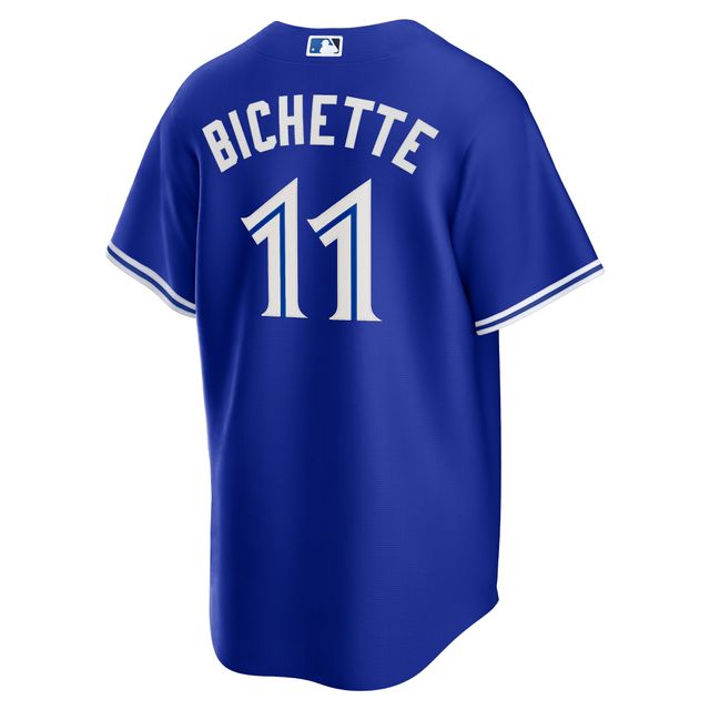 Maillot réplique alternatif du nom joueur des Blue Jays de Toronto Nike Bo Bichette Royal pour homme