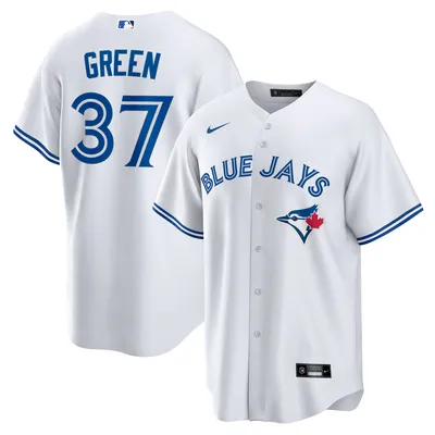 Maillot de joueur réplique à domicile Nike Chad Green White Toronto Blue Jays pour homme