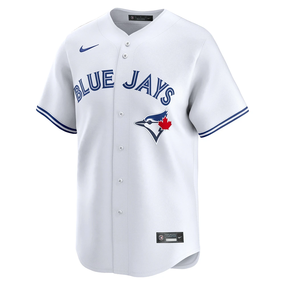 Maillot de joueur Nike Chris Bassitt pour hommes, blanc, Toronto Blue Jays Home Limited