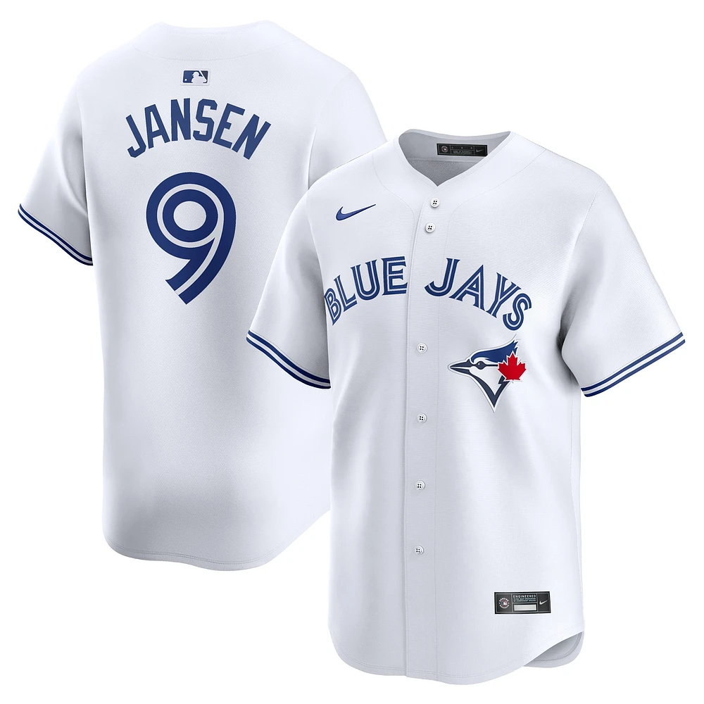 Maillot de joueur Nike Danny Jansen pour hommes, blanc, Toronto Blue Jays Home Limited