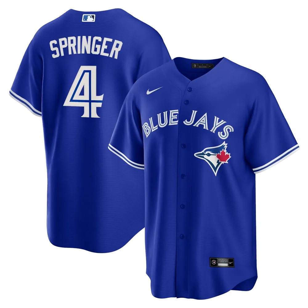 Toddler Toronto Blue Jays George Springer Royal Alternate Replica Player  Jersey