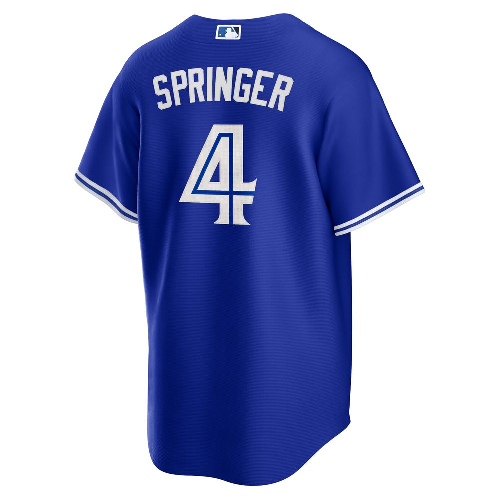 Men's Nike George Springer Royal Toronto Blue Jays Alternate Replica Player Jersey