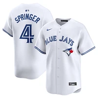 Maillot Nike George Springer pour homme, blanc, Toronto Blue Jays Home Limited Player