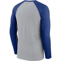 Men's Nike Royal Toronto Blue Jays Authentic Collection Logo Performance Long Sleeve T-Shirt