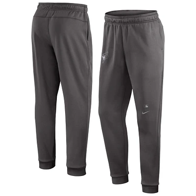 Pantalon Nike gris de la collection authentique des Blue Jays Toronto pour hommes