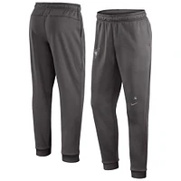 Pantalon de performance joueur voyage la collection authentique des Blue Jays Toronto Nike gris pour hommes