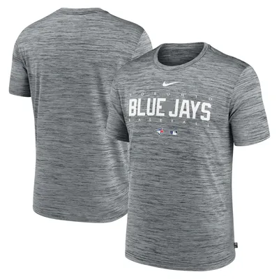 Women's Fanatics Branded Royal Toronto Blue Jays Team Lockup V-Neck T-Shirt